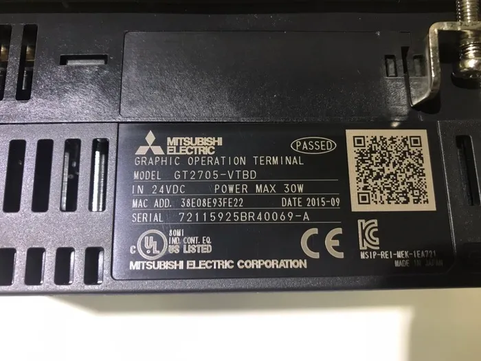 Mitsubishi GT2705-VTBD touch panel Detail Image - ASKINDEX Korea