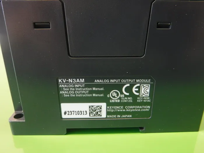 Keyence KV-N3AM 시퀀서(PLC) 아날로그 입출력 유닛 상세 이미지 - ASKINDEX 코리아