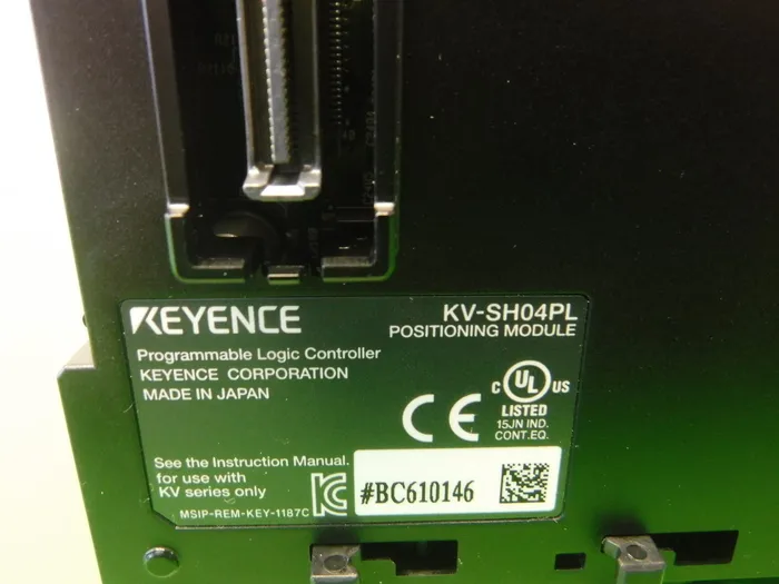 Keyence KV-SH04PL 시퀀서(PLC) 고속 위치 결정 유닛 상세 이미지 - ASKINDEX 코리아