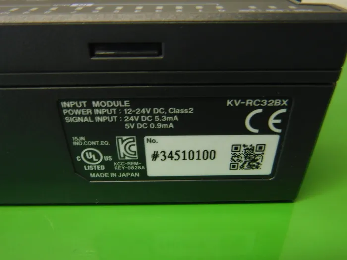 Keyence KV-RC32BX 시퀀서(PLC) CC-Link 입력 유니트 상세 이미지 - ASKINDEX 코리아