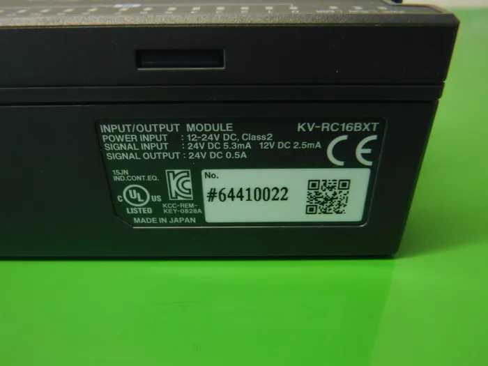 Keyence KV-RC16BXT 시퀀서(PLC) CC-Link 입출력 유니트 상세 이미지 - ASKINDEX 코리아