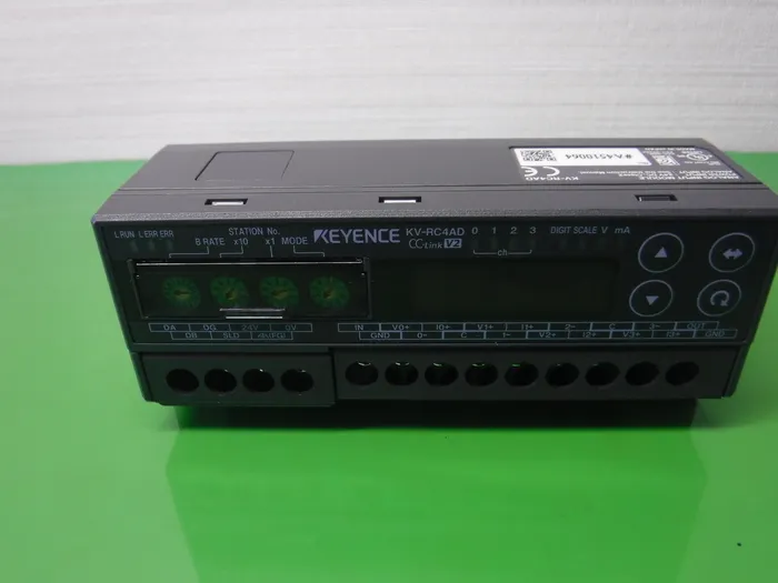 Keyence KV-RC4AD 시퀀서(PLC) CC-Link 아날로그 입력 유닛 상세 이미지 - ASKINDEX 코리아