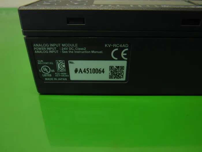 Keyence KV-RC4AD 시퀀서(PLC) CC-Link 아날로그 입력 유닛 상세 이미지 - ASKINDEX 코리아