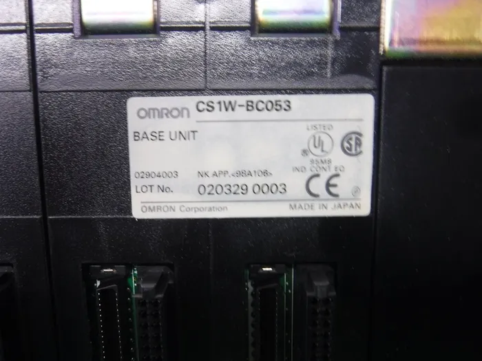 오므론 CS1W-BC053 시퀀서(PLC) 베이스 유닛 상세 이미지 - ASKINDEX 코리아