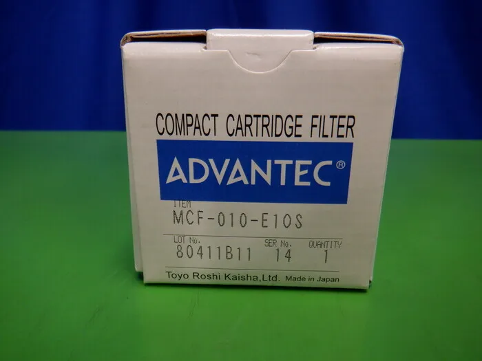 Advantech Toyo MCF-010E10S Compact Cartridge Filter Detail Image - ASKINDEX Korea