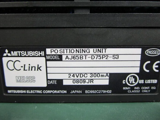 미쓰비시 AJ65BT-D75P2-S3 CC-Link 위치 결정 유닛 상세 이미지 - ASKINDEX 코리아