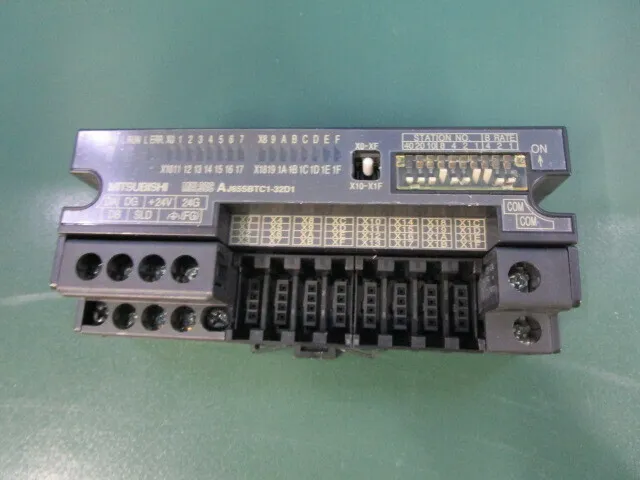 미쓰비시 AJ65SBTC1-32D1 CC-Link 소형 타입 리모트 I/O 유니트 상세 이미지 - ASKINDEX 코리아