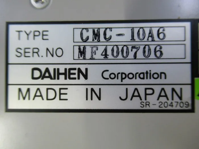 다이헨 CMC-10A6 튜닝 컨트롤러 상세 이미지 - ASKINDEX 코리아
