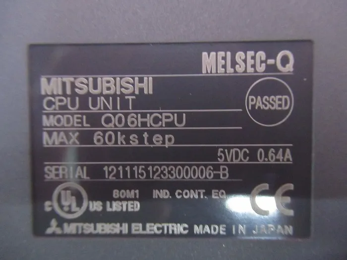 미쓰비시 Q06HCPU 시퀀서(PLC) 상세 이미지 - ASKINDEX 코리아