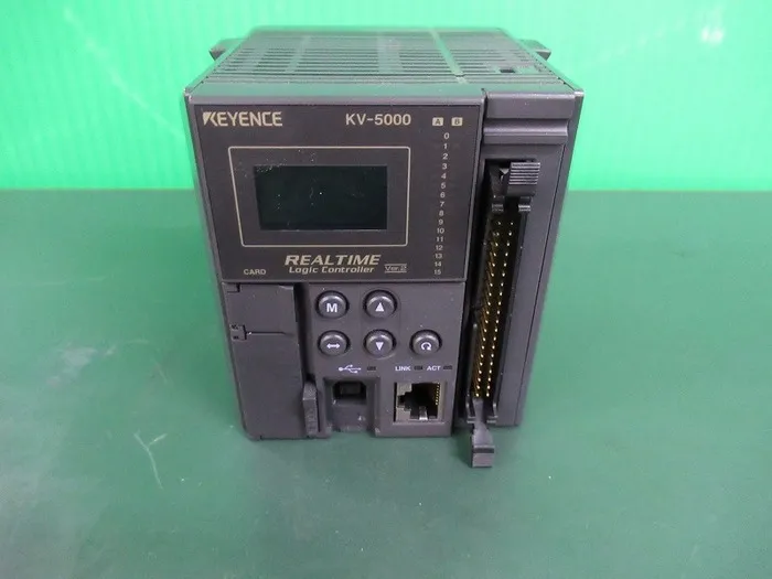 Keyence KV-5000 시퀀서(CPU 유니트) 상세 이미지 - ASKINDEX 코리아