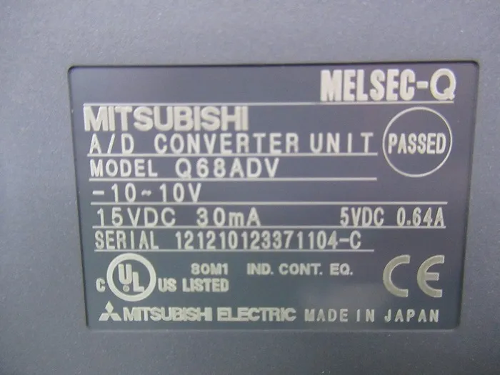 Mitsubishi Q68ADV Sequencer (PLC) (analog/digital conversion unit) Detail Image - ASKINDEX Korea
