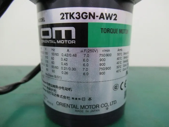오리엔탈 모터 2TK3GN-AW2/2GN6S 토크 모터/기어 헤드 상세 이미지 - ASKINDEX 코리아