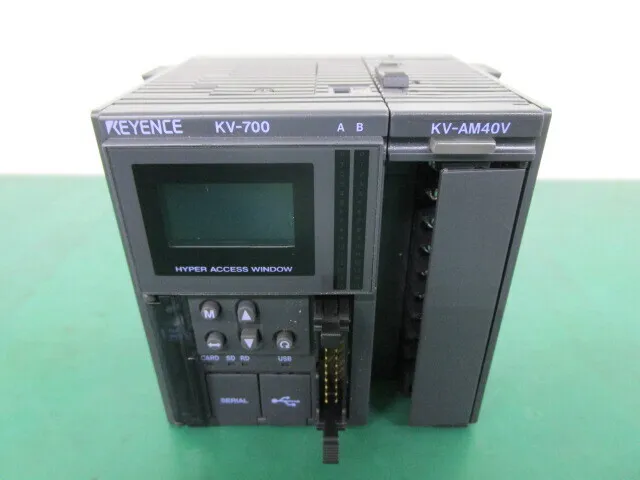 Keyence KV-700/KV-AM40V 시퀀서(PLC) 상세 이미지 - ASKINDEX 코리아