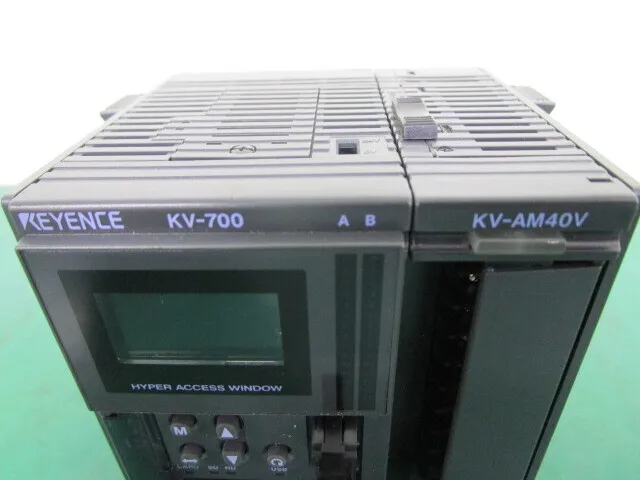 Keyence KV-700/KV-AM40V 시퀀서(PLC) 상세 이미지 - ASKINDEX 코리아