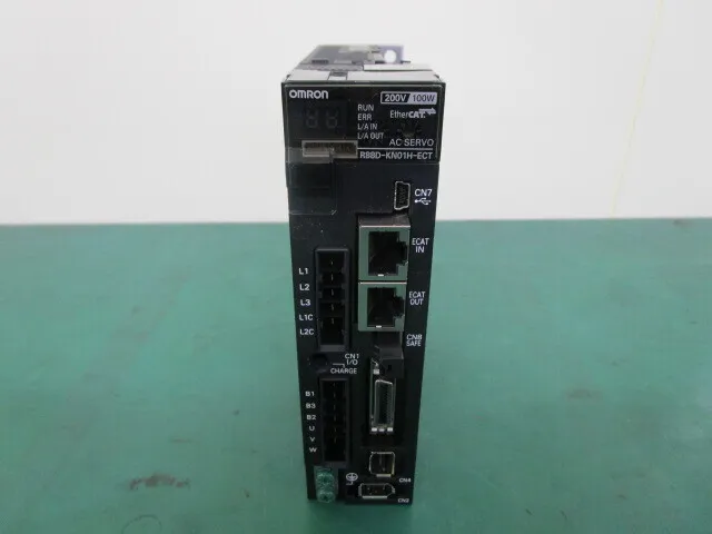 Omron R88D-KN01H-ECT AC Servo Driver Detail Image - ASKINDEX Korea
