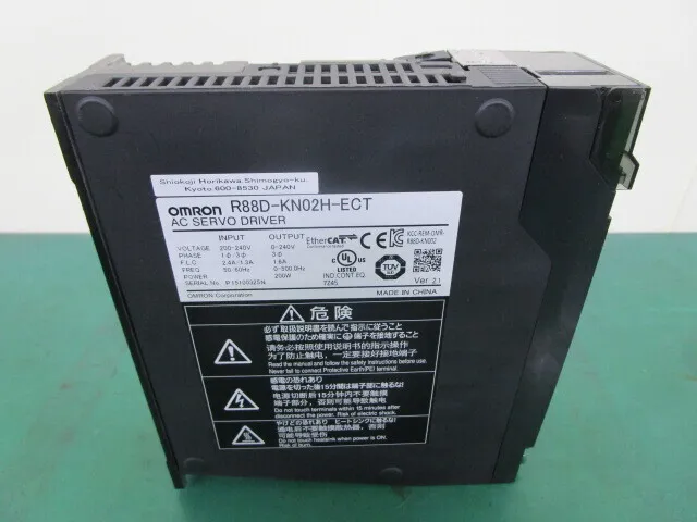 Omron R88D-KN02H-ECT AC Servo Driver Detail Image - ASKINDEX Korea
