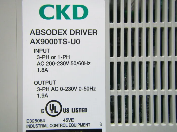CKD AX9000TS-Uo 앱소덱스 드라이버 상세 이미지 - ASKINDEX 코리아