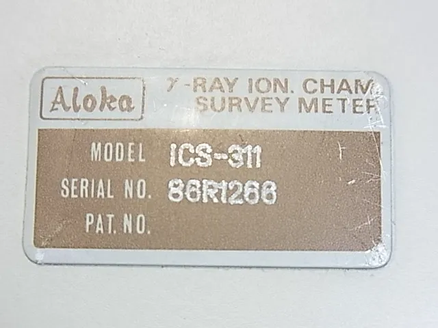 SHADOW ICS-311 Survey Meter Detail Image - ASKINDEX Korea