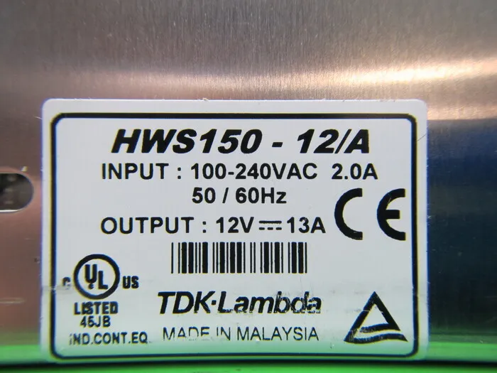 TDK 람다 HWS150-12/A DC 전원 공급 장치 상세 이미지 - ASKINDEX 코리아