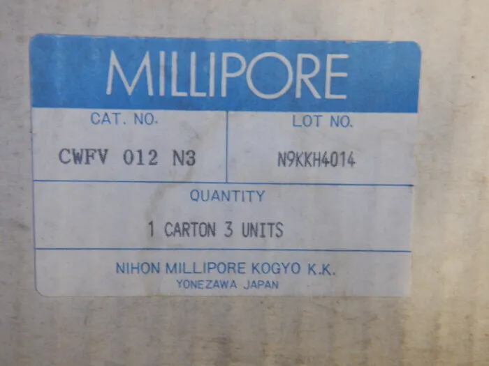 Millipore CWFV 012 N3 Filter Detail Image - ASKINDEX Korea