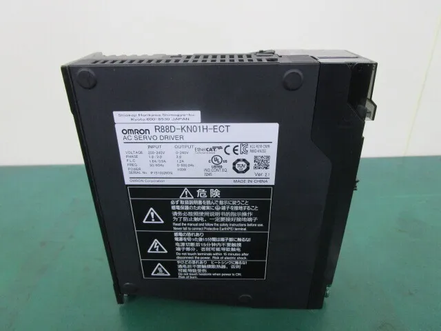 Omron R88D-KN01H-ECT AC Servo Driver Detail Image - ASKINDEX Korea