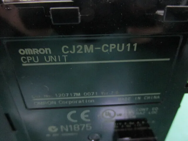 오므론 CJ2M-CPU11 시퀀서(CPU) 상세 이미지 - ASKINDEX 코리아