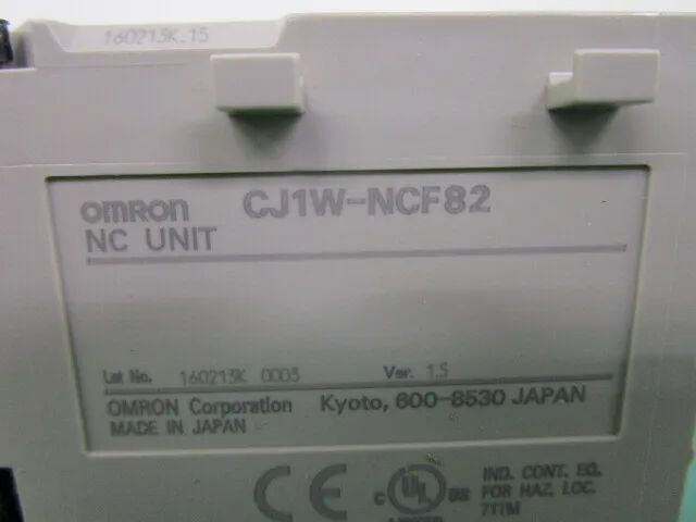 Omron CJ1W-NCF82 Sequencer (position control unit) Detail Image - ASKINDEX Korea