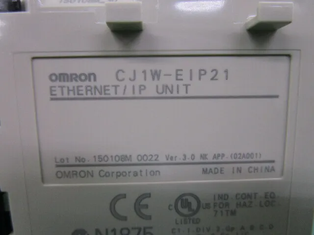 오므론 CJ1W-EIP21 시퀀서(EtherNet/IP 유닛) 상세 이미지 - ASKINDEX 코리아