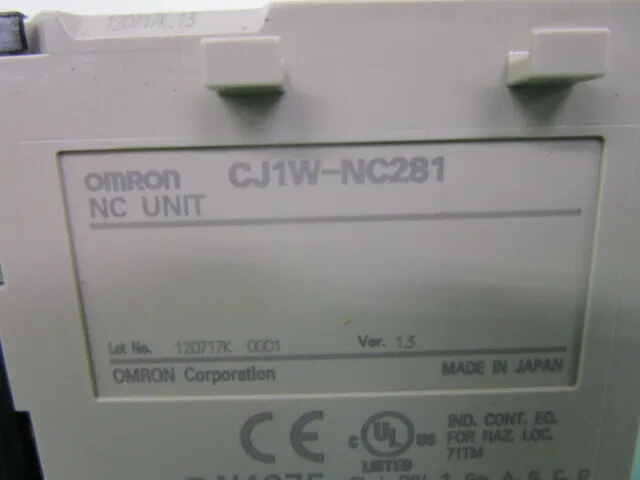 오므론 CJ1W-NC281 시퀀서(위치 제어 유닛) 상세 이미지 - ASKINDEX 코리아