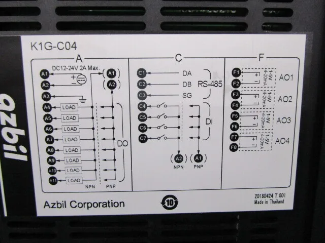 Azbil K1G-C04 High-precision laser position measurement sensor (controller) Detail Image - ASKINDEX Korea