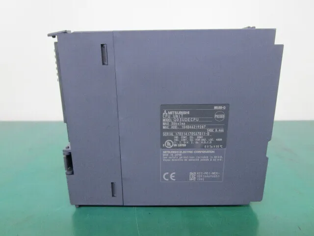 미쓰비시 전기 Q03UDECPU PLC (CPU 유닛) 상세 이미지 - ASKINDEX 코리아