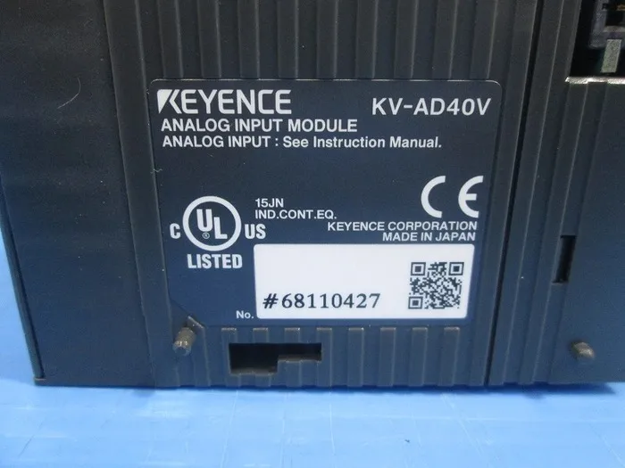 Keyence KV-AD40V 시퀀서(PLC) 아날로그 입력 유닛 상세 이미지 - ASKINDEX 코리아