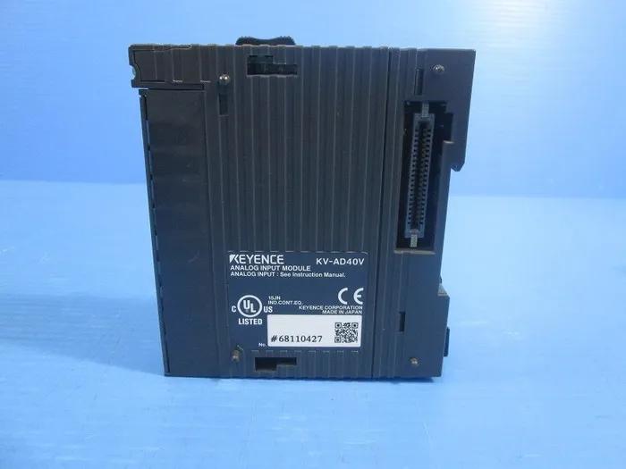 Keyence KV-AD40V 시퀀서(PLC) 아날로그 입력 유닛 상세 이미지 - ASKINDEX 코리아