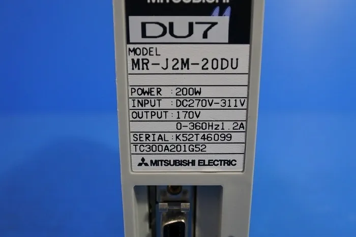 미쓰비시 MR-J2M-20DU AC 서보 앰프 상세 이미지 - ASKINDEX 코리아