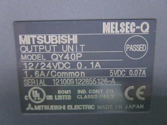 Mitsubishi Electric QY40P Sequencer (transistor output unit) Detail Image - ASKINDEX Korea