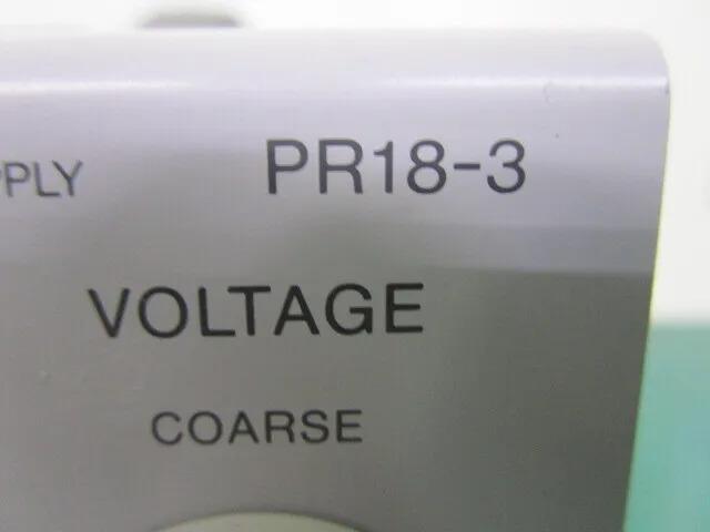 Kenwood PR18-3 DC power supply Detail Image - ASKINDEX Korea