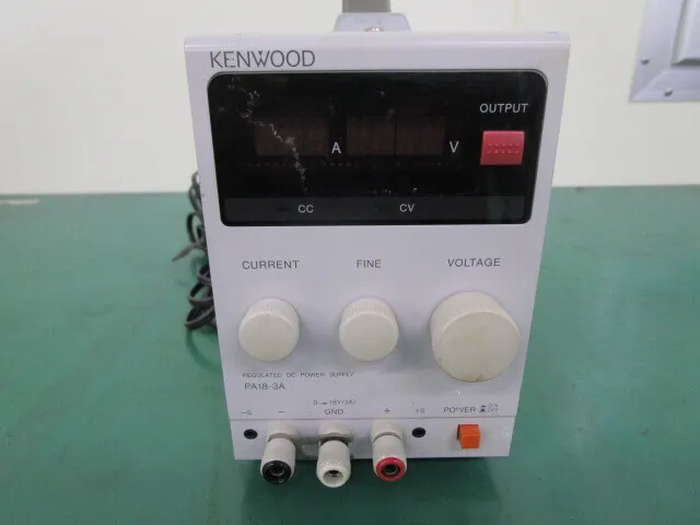 Kenwood PA18-3A DC power supply Detail Image - ASKINDEX Korea