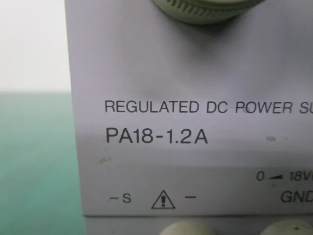 Kenwood PA18-1.2A DC power supply Detail Image - ASKINDEX Korea