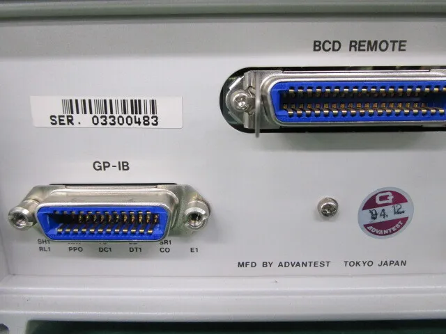 Advantest TR6142 DC voltage/current generator Detail Image - ASKINDEX Korea