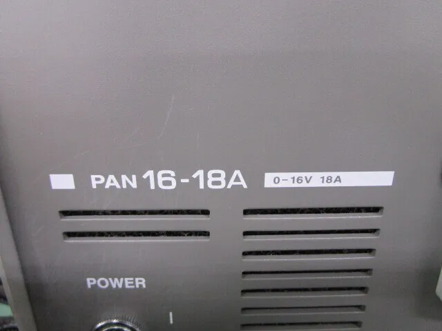 Kikusui Electronics PAN16-18A DC power supply Detail Image - ASKINDEX Korea