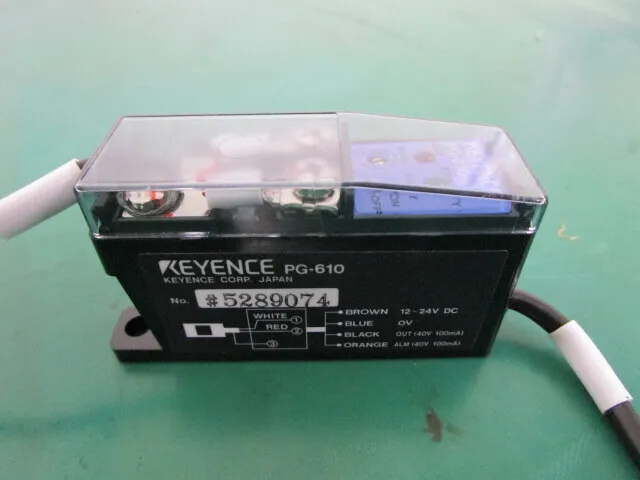Keyence PG-602/PG-610 통과 센서 상세 이미지 - ASKINDEX 코리아