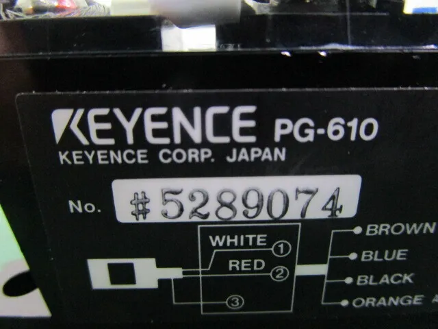 Keyence PG-602/PG-610 통과 센서 상세 이미지 - ASKINDEX 코리아