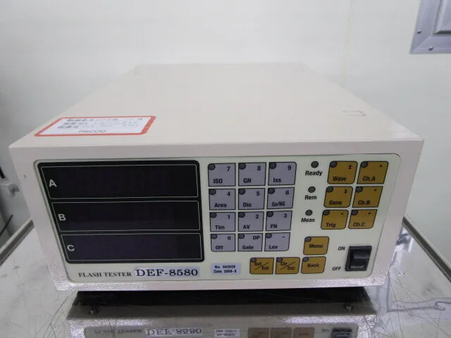 Keiritsu Electric DEF-8580 flash tester Detail Image - ASKINDEX Korea