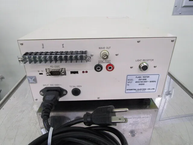 Keiritsu Electric DEF-8580 flash tester Detail Image - ASKINDEX Korea