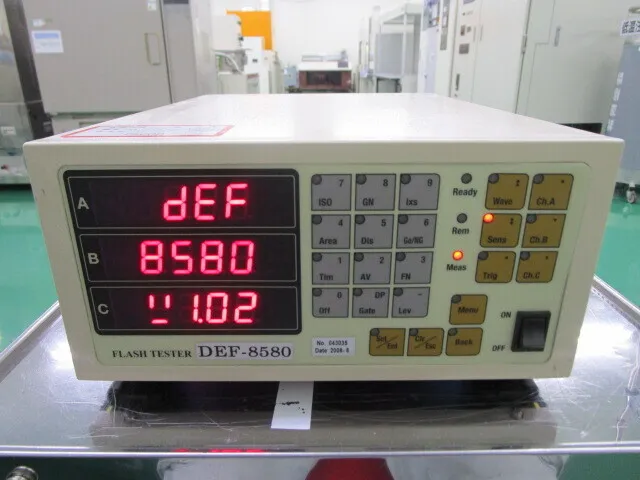 Keiritsu Electric DEF-8580 flash tester Detail Image - ASKINDEX Korea