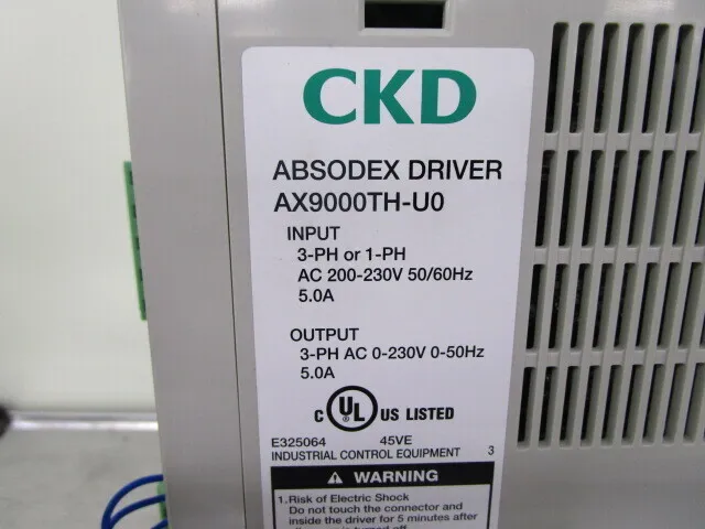 CKD AX9000TH-U0 앱소덱스 드라이버 상세 이미지 - ASKINDEX 코리아