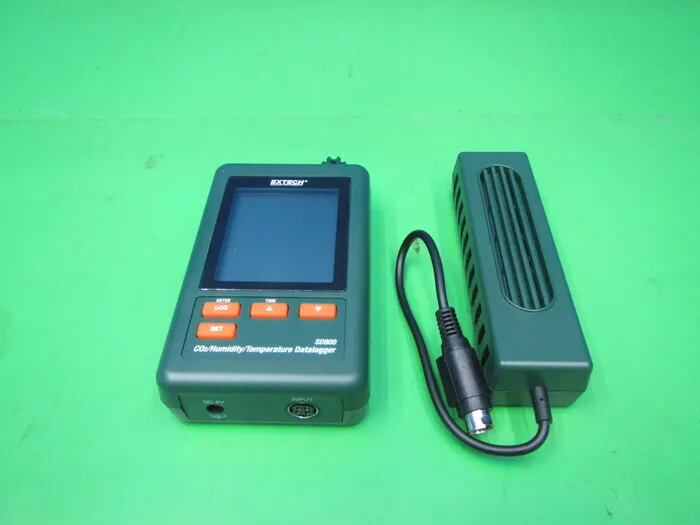 아즈완 SD800 CO2 모니터가 있는 온습도 데이터 로거 상세 이미지 - ASKINDEX 코리아