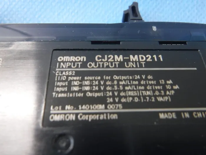 오므론 CJ2M-MD211 시퀀서(PLC) 펄스 I/O 유닛 상세 이미지 - ASKINDEX 코리아