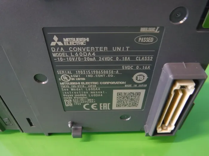 미쓰비시 전기 L60DA4 시퀀서(PLC) 디지털-아날로그 변환 유닛 상세 이미지 - ASKINDEX 코리아