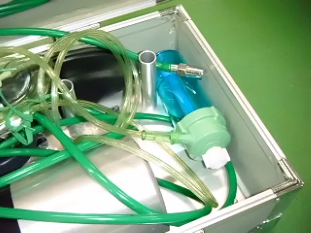 Shinei Industry P-102A Automatic oxygen resuscitator Detail Image - ASKINDEX Korea